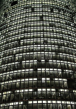 正面,建設,大城市