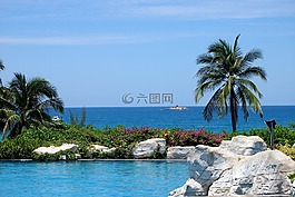 游泳池,三亞,海南
