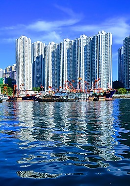 hong 香港,摩天大樓,反思