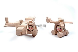年份,古董玩具,木材