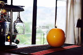 蠟燭,玻璃,玻璃