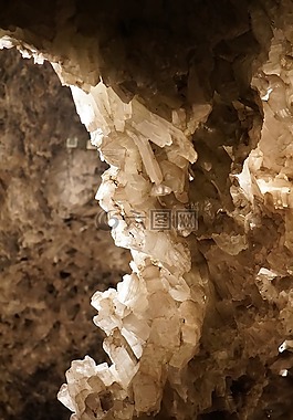 水晶,洞穴,瑪麗 玻璃