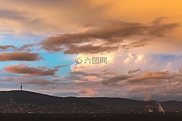 風(fēng)暴,藍(lán)色,云