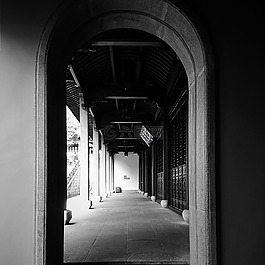 黑白,寺廟,靈隱