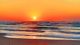 地平線,海,海洋