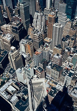 城市,查看,空氣
