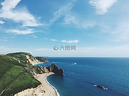 海岸線,空氣,查看