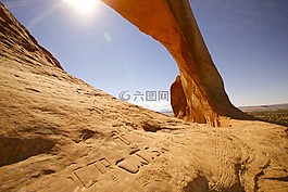 拱,砂岩,地质学
