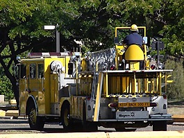 火,卡車,車輛