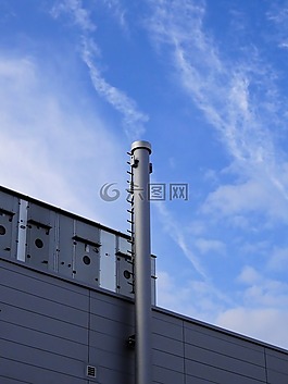 烟囱,行业,工业厂房
