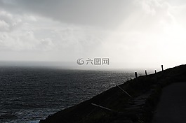 雨,愛爾蘭,海岸