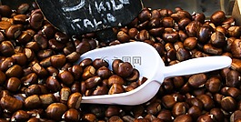 吃,板栗,食品