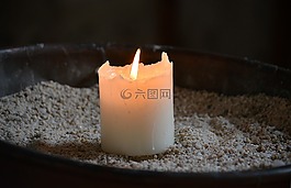 蠟燭,火焰,光
