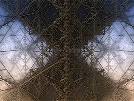 分形,3d,數字
