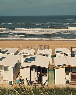 海灘,海洋,海