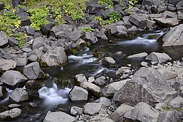 svartifoss,瀑布,景观