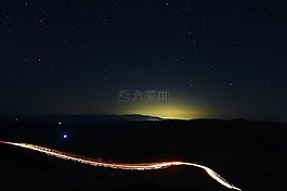 黑暗,夜,旅行