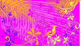 春,熱帶,花的