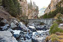 河,橋,瑞士