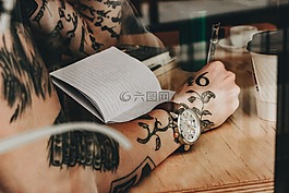 人,男子,閱讀