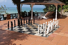 棋,游戲,播放