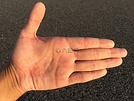 手,手指,皮膚