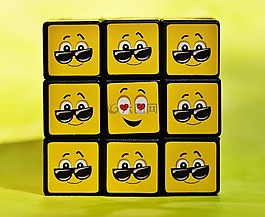 多維數(shù)據(jù)集,表情符號(hào),最酷的