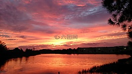 日落,日出,黃昏