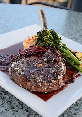 燈,印章,肉