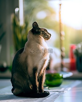 房子,貓,小貓