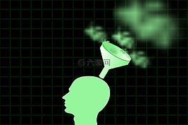 頭,漏斗,感知
