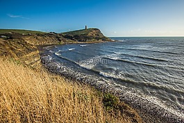 kimmeridge 灣,海洋,海岸