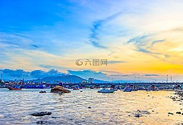 女王,吻,小船