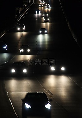 的pkw,夜,光