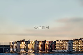 斯德哥爾摩,城市,晚上