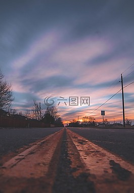 路,街,樹