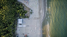 空氣,查看,海