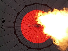 氣球信封,熱氣球,燃燒器