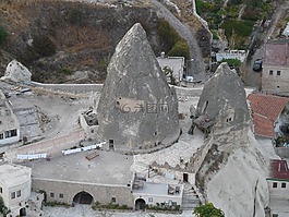 童话烟囱,göreme,岩层