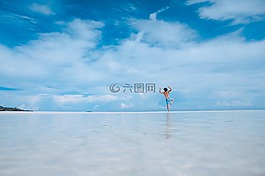 海,水,自然