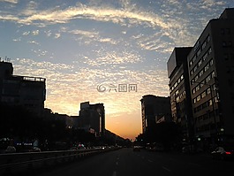 天空,城市,發(fā)光