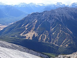 滑雪,滑雪場,山