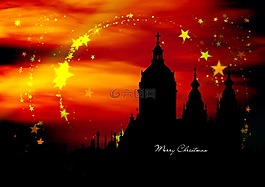圣誕節(jié),明星,賀卡