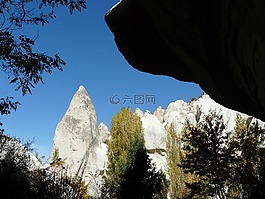 岩,钙华,岩层