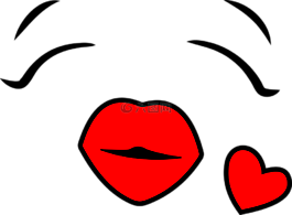 女性,心,愛