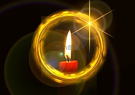 圣誕節(jié),蠟燭,來臨