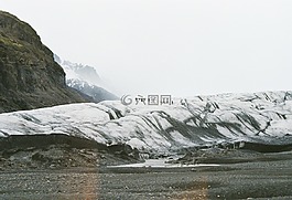 山,高原,云