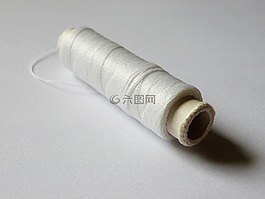 線程,卷軸,白