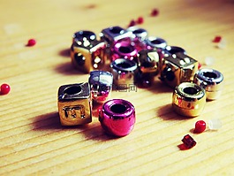 珠,首飾,閃亮