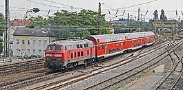 區(qū)域快遞,doppelstockzug,lokbespannt
